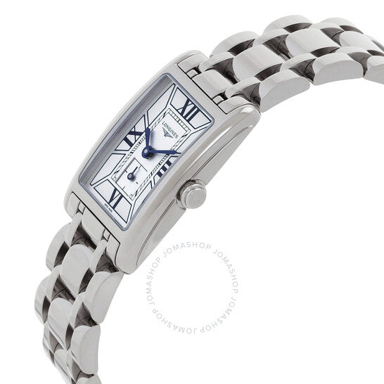 ساعة لونجين دولتشي فيتا كوارتز للسيدات بمينا أبيض