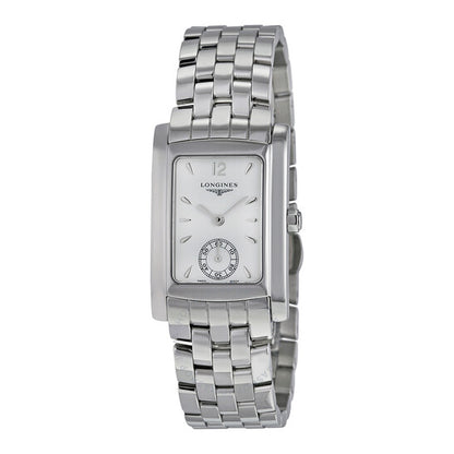 Longines, DolceVita White Dial Stainless Steel Ladies Watch L55024166