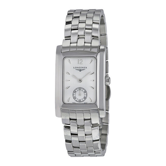 Longines, DolceVita White Dial Stainless Steel Ladies Watch L55024166