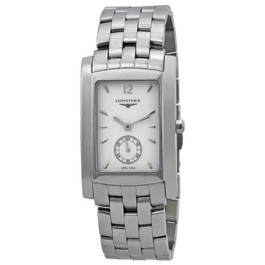 Longines, DolceVita White Dial Stainless Steel Ladies Watch