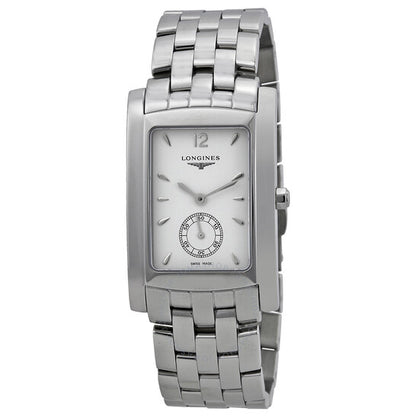 Longines, DolceVita White Dial Stainless Steel Ladies Watch