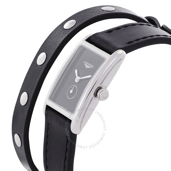 Longines, Dolcevita X YVY Quartz Black Dial Ladies Watch