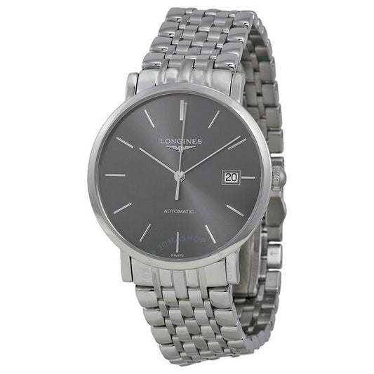 Longines, Elegance Automatic Grey Dial Men's Watch L48104726