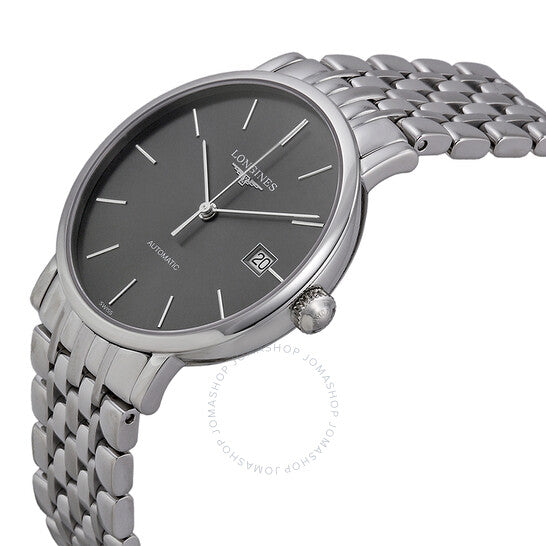 Longines, Elegance Automatic Grey Dial Men's Watch L48104726