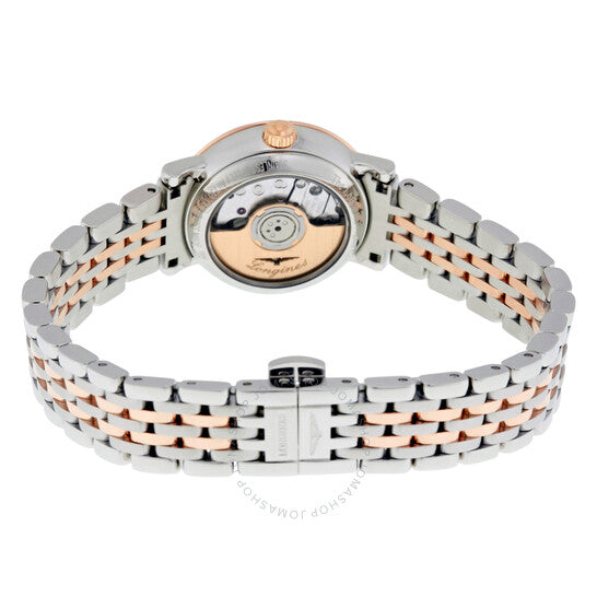 لونجين، ساعة نسائية أوتوماتيكية مرصعة بالألماس من مجموعة إليجانت