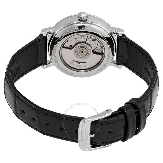 Longines, Elegant Automatic Black Sunray Dial Ladies Watch