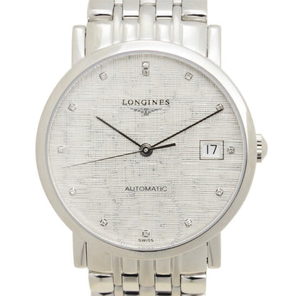 Longines, Elegant Automatic Diamond Silver Dial Ladies Watch