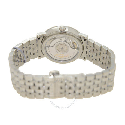 Longines, Elegant Automatic Diamond Silver Dial Ladies Watch