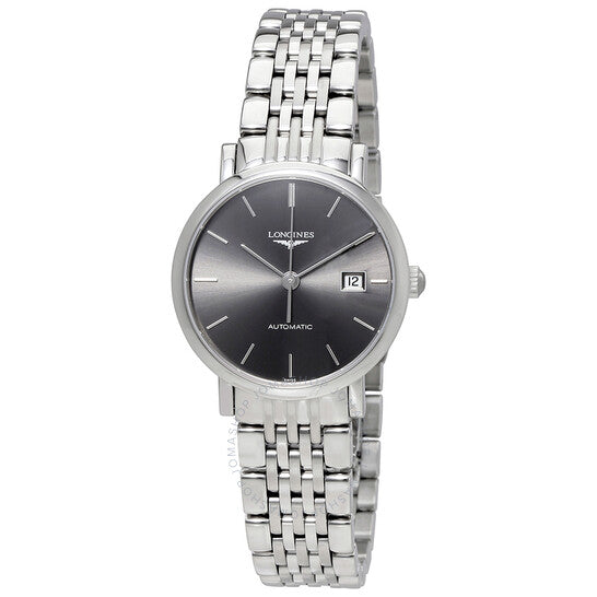 Longines, Elegant Automatic Grey Dial Ladies Watch