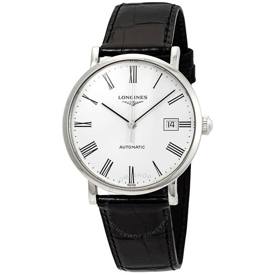 Longines, Elegant Automatic White Dial Men's Watch