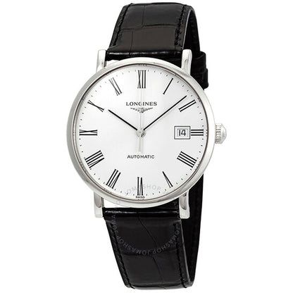 Longines, Elegant Automatic White Dial Men's Watch