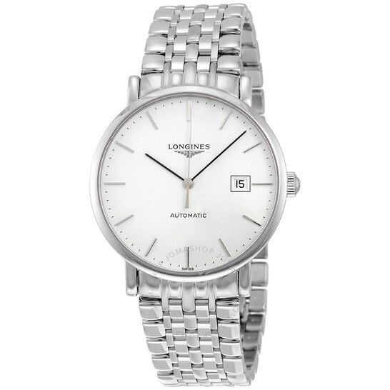 Longines, Elegant Automatic White Dial Men's Watch