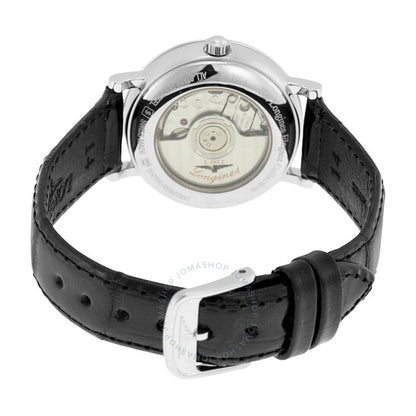 Longines, Elegant Black Diamond Dial Automatic Ladies Watch