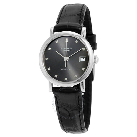 Longines, Elegant Diamond Dial Automatic Ladies Watch