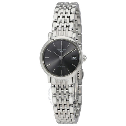 Longines, Elegant Grey Dial Automatic Ladies Watch