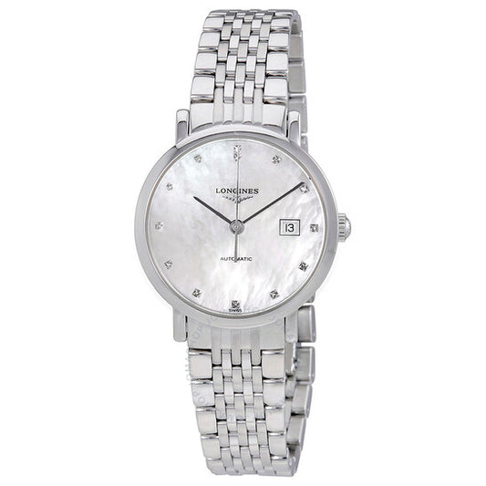 Longines, Elegant Mother of Pearl Dial Ladies Watch