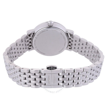 Longines, Elegant Quartz Moon Phase White Dial Ladies Watch