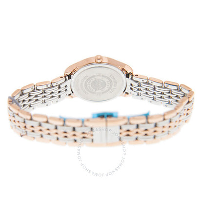 لونجين، ساعة أنيقة للسيدات بمينا كوارتز أبيض