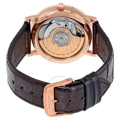 لونجين، ساعة نسائية أوتوماتيكية أنيقة بمينا أبيض