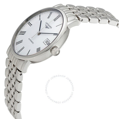 Longines, Elegant Automatic White Dial Men's Watch