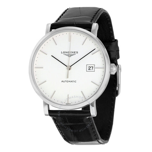 Longines, Elegant Automatic White Dial Men's Watch