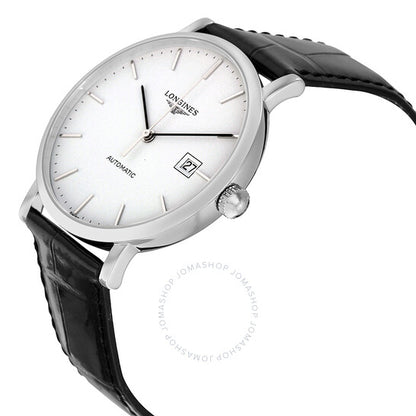 Longines, Elegant Automatic White Dial Men's Watch