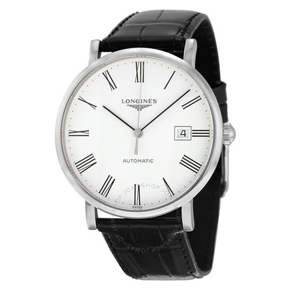 Longines, Elegant Automatic White Dial Men's Watch