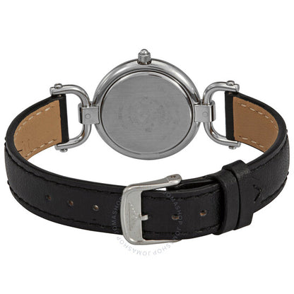 Longines, Equestrian Quartz Diamond Black Dial Ladies Watch