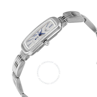 Longines, Equestrian Quartz Diamond Silver Dial Ladies Watch