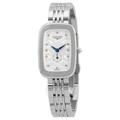 Longines, Equestrian Quartz Diamond Silver Dial Ladies Watch