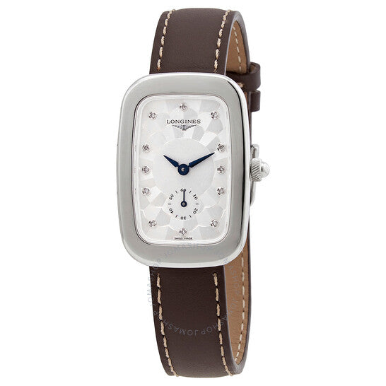 Longines, Equestrian Quartz Diamond Silver Dial Ladies Watch