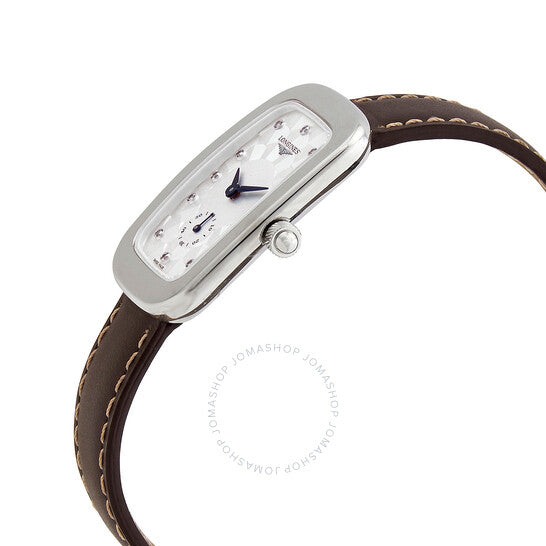 Longines, Equestrian Quartz Diamond Silver Dial Ladies Watch