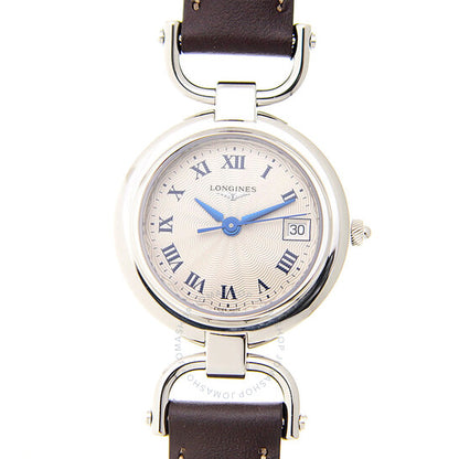 Longines, Equestrian Quartz White Dial Ladies Watch