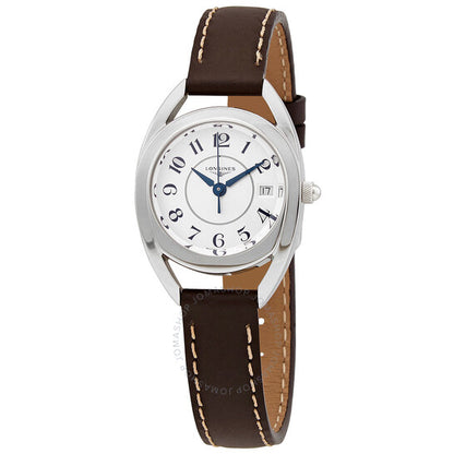 Longines, Equestrian Quartz White Dial Ladies Watch