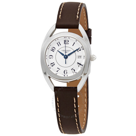 Longines, Equestrian Quartz White Dial Ladies Watch