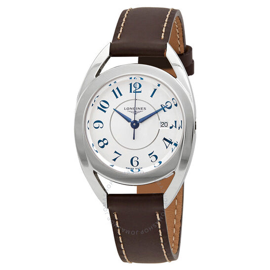 Longines, Equestrian Quartz White Dial Ladies Watch