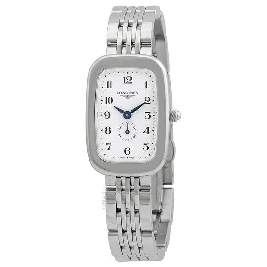 Longines, Equestrian Quartz White Dial Ladies Watch