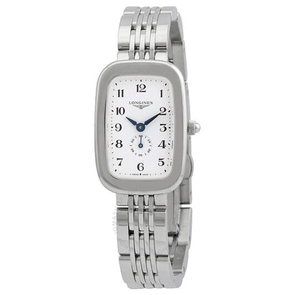 Longines, Equestrian Quartz White Dial Ladies Watch