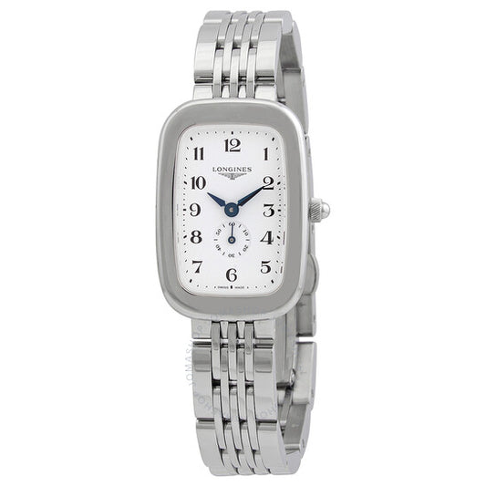 Longines, Equestrian Quartz White Dial Ladies Watch