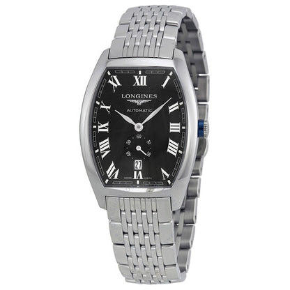 Longines, Evidenza Automatic Black Dial Stainless Steel Men's Watch