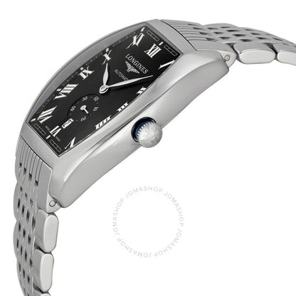 Longines, Evidenza Automatic Black Dial Stainless Steel Men's Watch