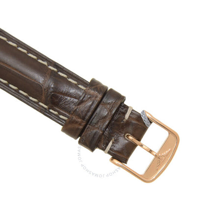 ساعة لونجين إيفيدينزا كوارتز بمينا فضي للنساء