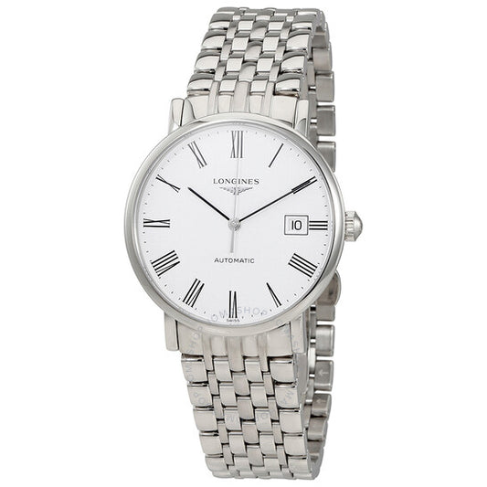 Longines, Flagship Automatic Black Dial Stainless Steel Automatic Men's Watch