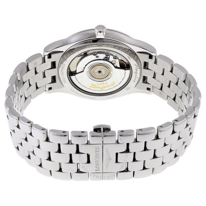 Longines, Flagship Automatic Black Dial Stainless Steel Watch L48744526