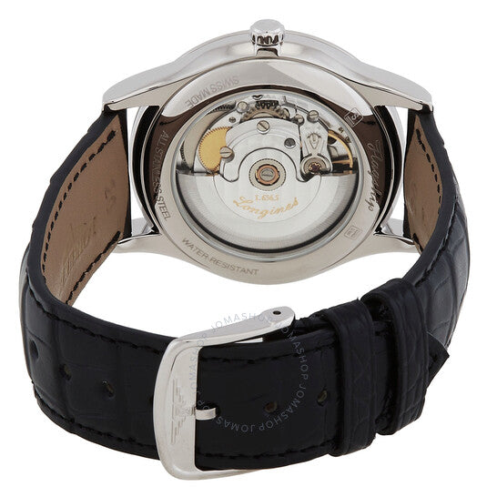 Longines, Flagship Automatic Diamond Black Dial Men's Watch