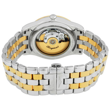 Longines, Flagship Automatic Diamond Gold Dial Men's Watch