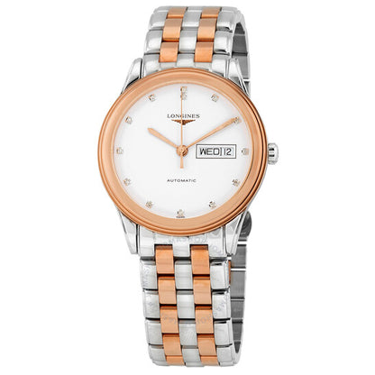 Longines, Flagship Automatic Diamond White Dial Men's Watch