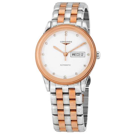 Longines, Flagship Automatic Diamond White Dial Men's Watch