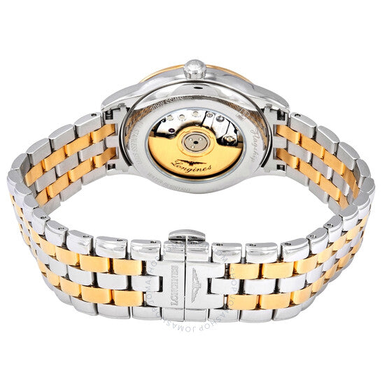 Longines, Flagship Automatic White Dial Two-tone Ladies Watch