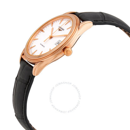 لونجين، ساعة رجالية أوتوماتيكية رائدة بمينا أبيض